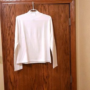 Talbots mock turtleneck sweater